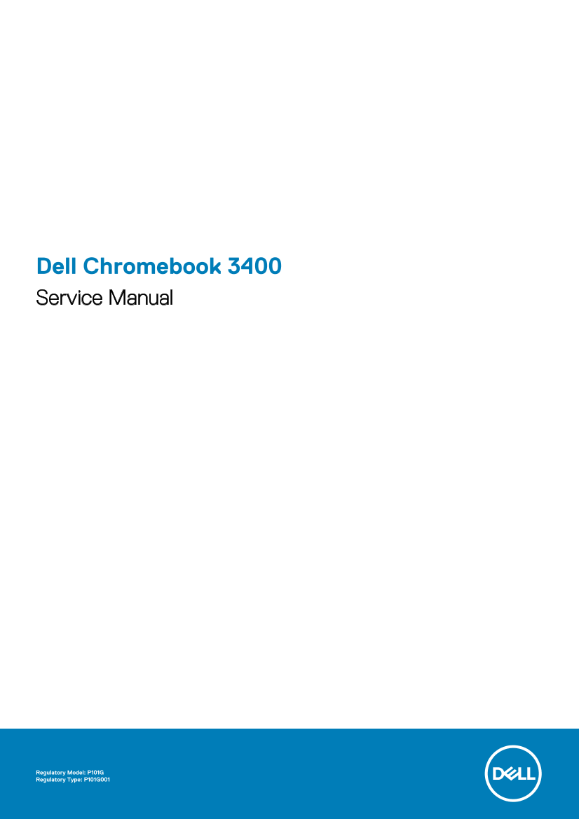 Dell戴尔Dell Chromebook 3400 Service Manual 说明书 用户手册